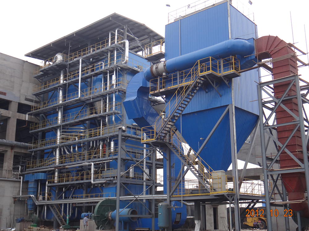 山東佳昊化工公司35th次高壓鍋爐